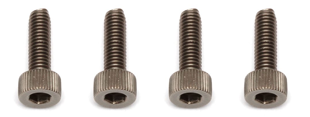 Team Associated Ti Screws, 3x10 mm SHCS