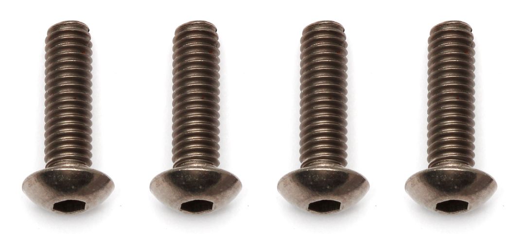 Team Associated Ti Screws, 4x14 mm FHCS