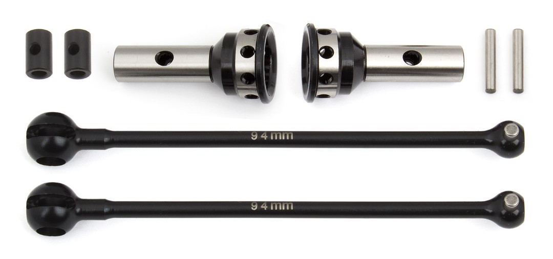 Team Associated RC8B3.1 CVA Driveshaft Set, 94 mm - Click Image to Close