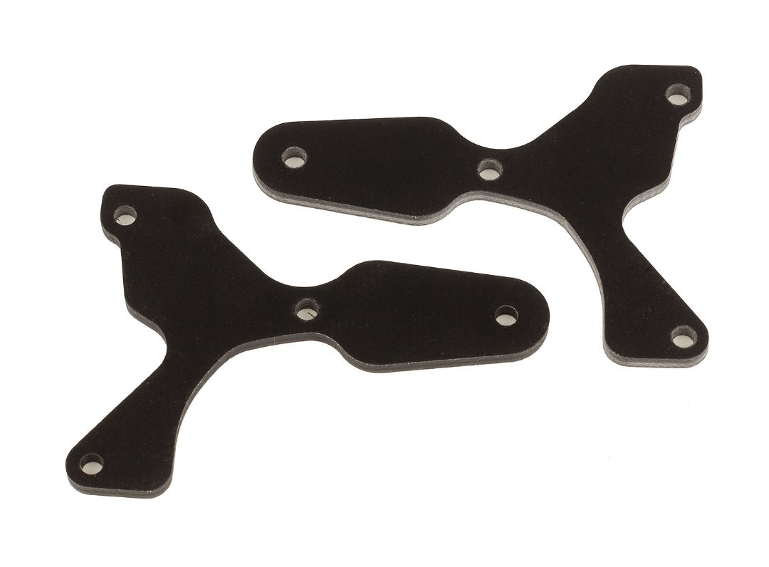 Team Associated RC8B4 FT front lower suspension arm inserts, G10
