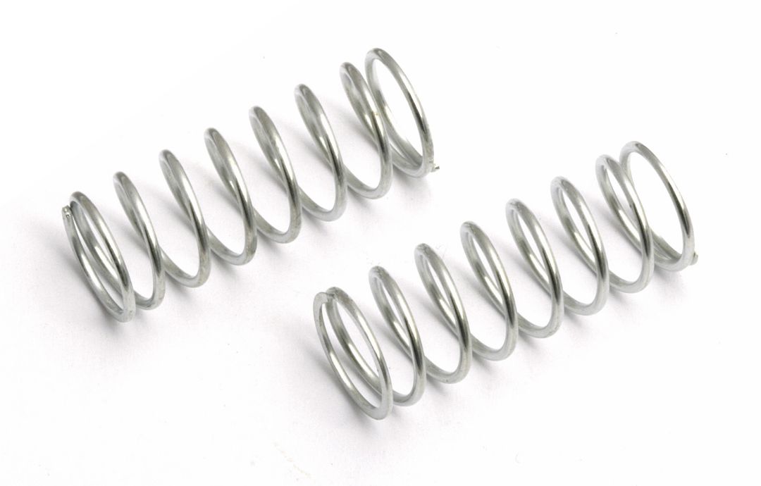 Team Associated Micro Shock Springs, silver 8.0 lb. soft (in kit)