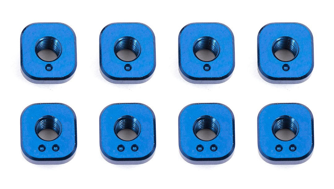 Team Associated RC10F6 Caster Bushings, aluminum