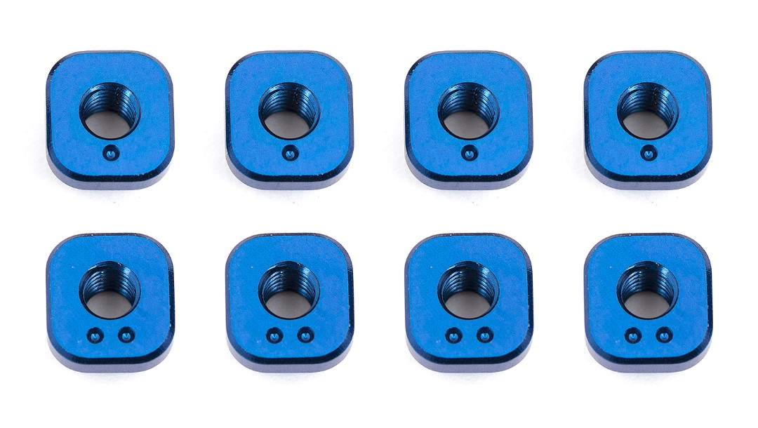 Team Associated RC10F6 Caster Bushings, aluminum