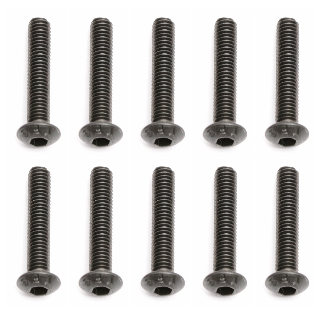 Team Associated M3x16mm Button Head Counter Sunk Screw (10pcs) - Click Image to Close