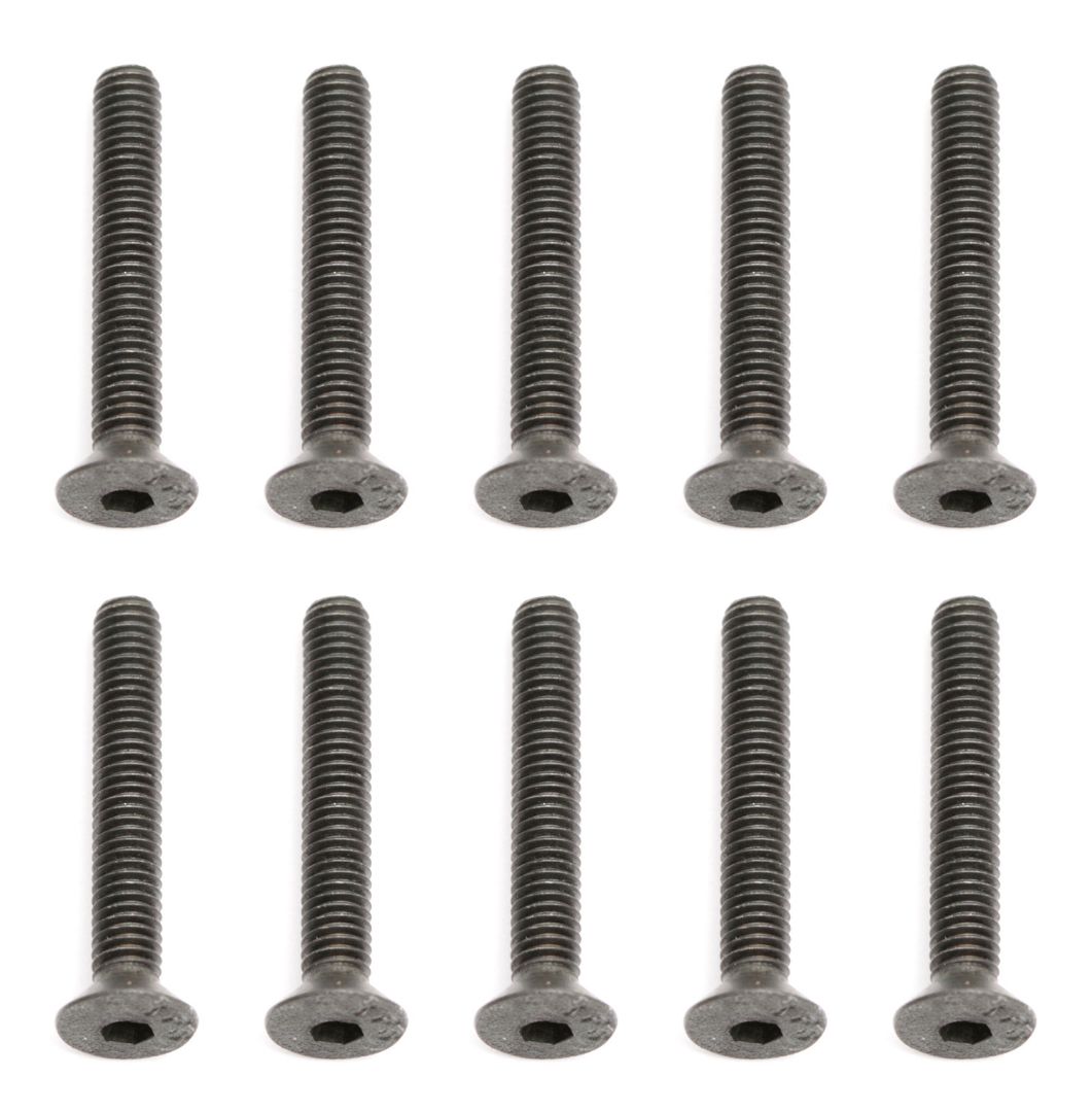 Element RC Screws, M3x24mm FHCS Flat Head Counter Sunk Screws