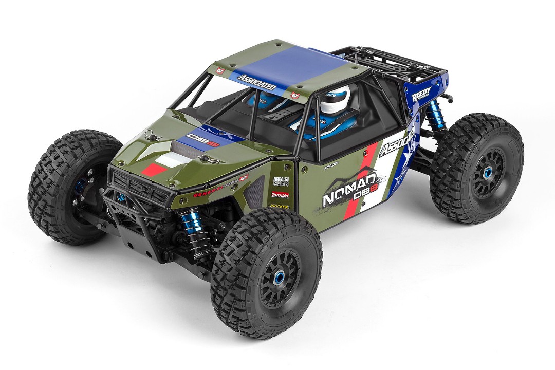 Team Associated Nomad Body, green