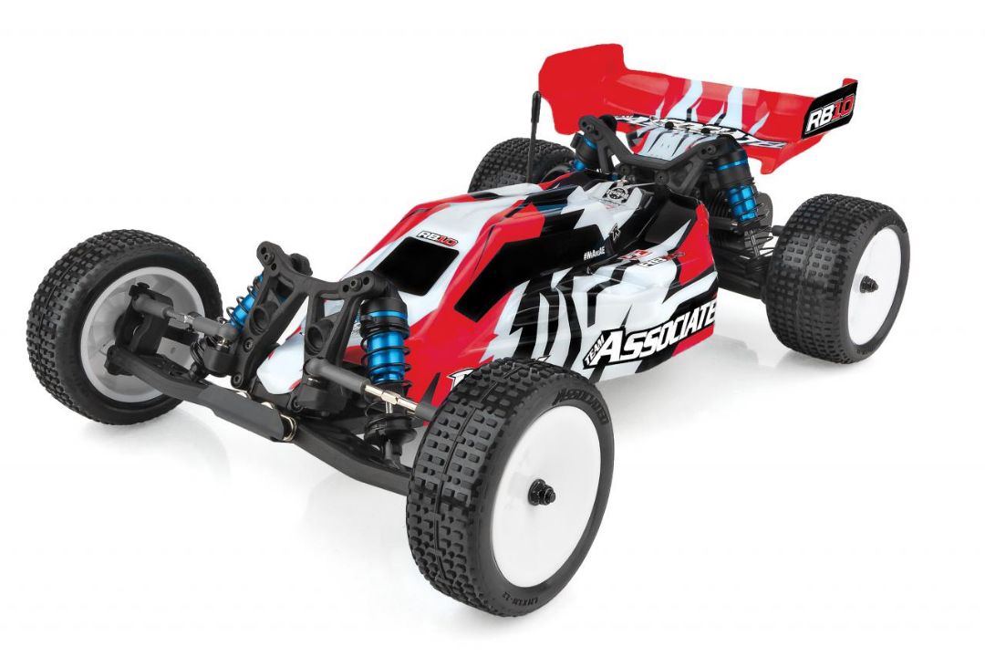 Team Associated 1/10 RB10 RTR - Red - Click Image to Close