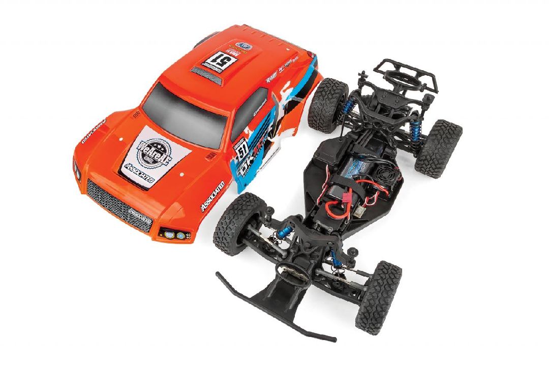 Team Associated Pro2 DK10SW Dakar Buggy RTR, Orange/Blue