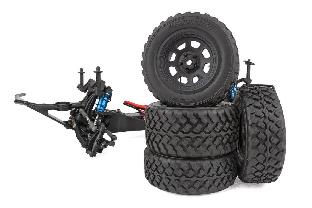 Team Associated Pro2 DK10SW Dakar Buggy RTR LiPo Combo Orng/Blue - Click Image to Close