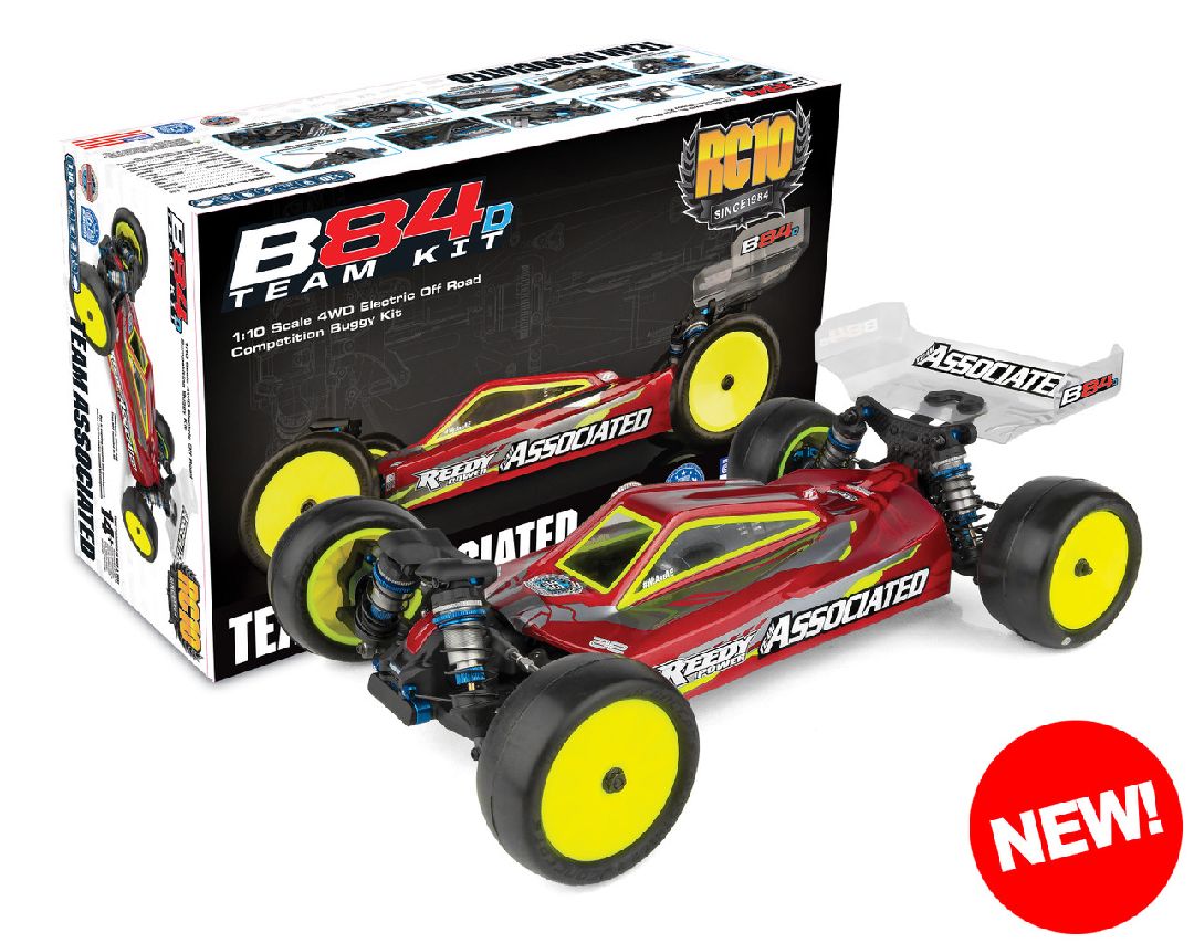 Team Associated 1/10 RC10 B84D 4x4 Team Kit