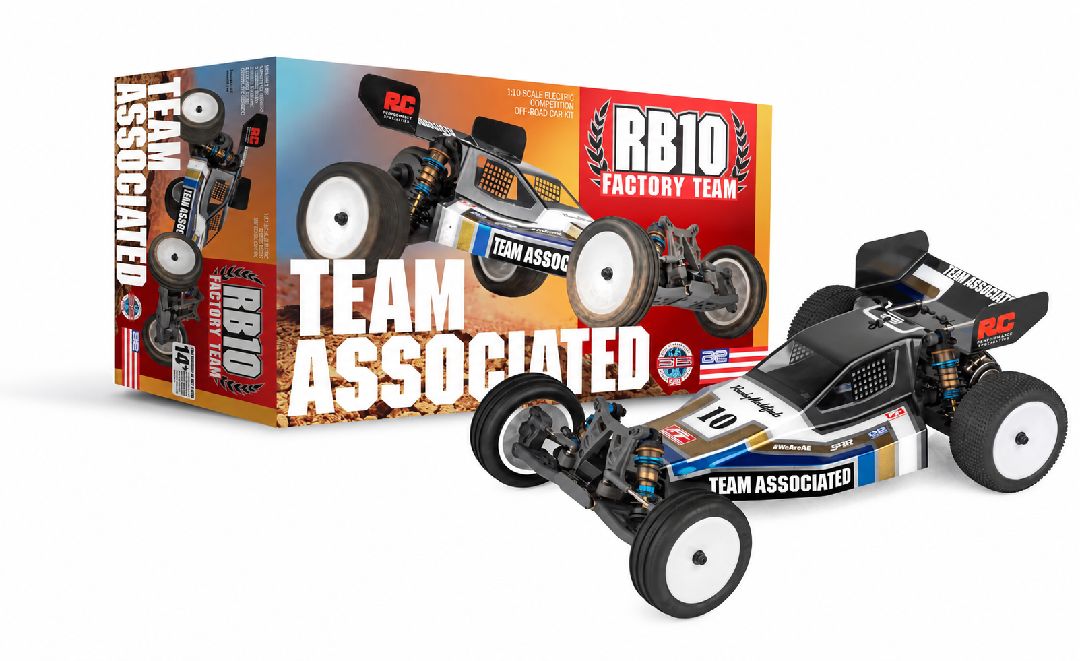 Team Associated 1/10 RB10 Retro Factory Team Kit