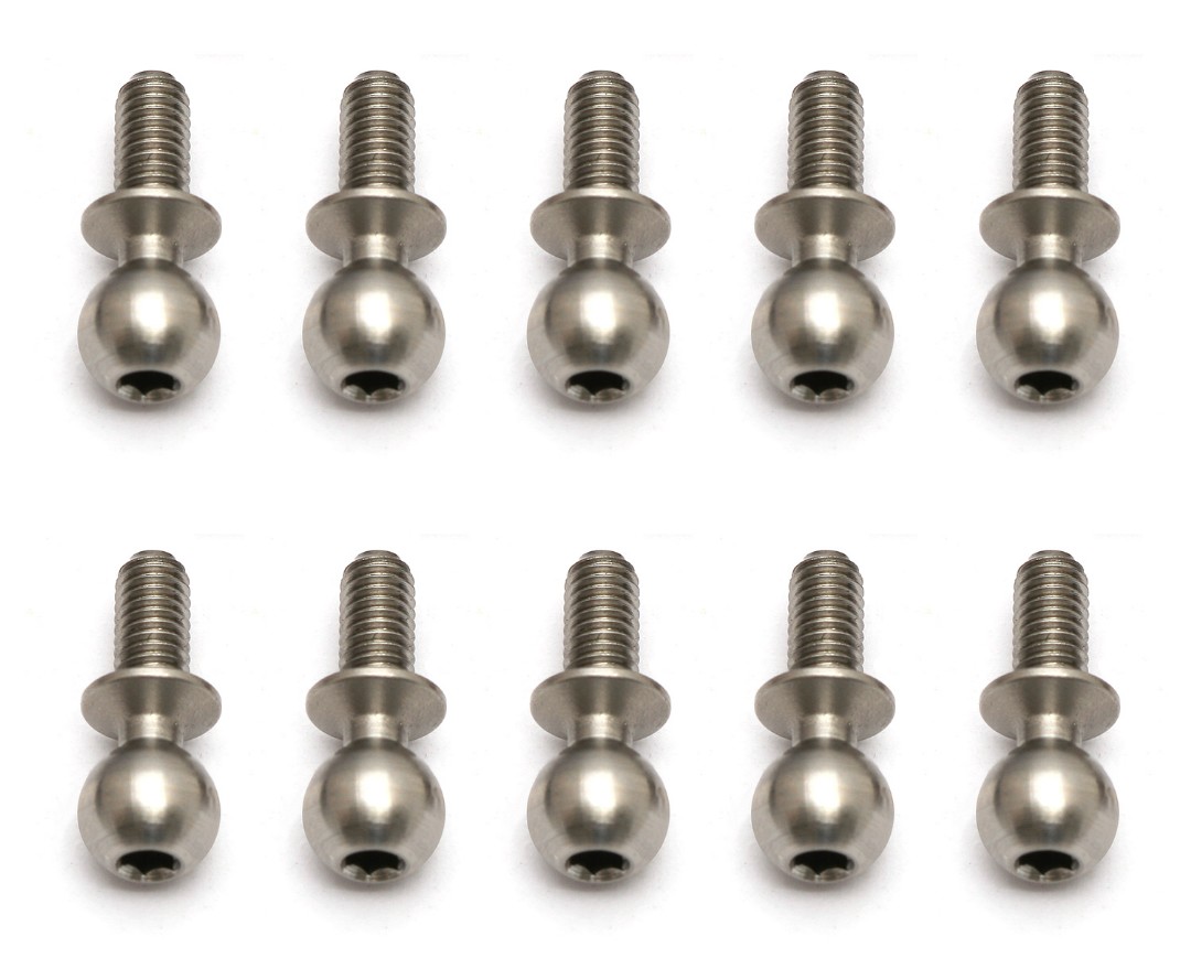 Team Associated Heavy Duty Ballstud, 6mm (10pcs) - Click Image to Close