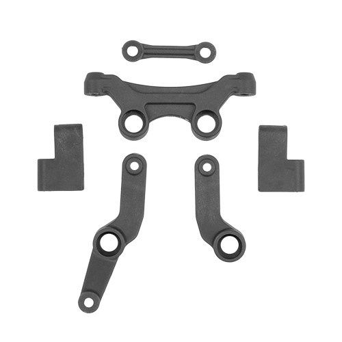 Team Associated RB10 Retro Steering Bellcrank Set - Gray