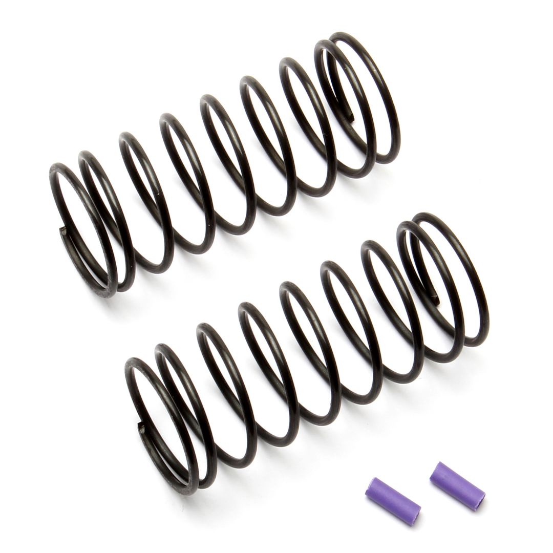 Team Associated 12mm Front Springs, purple, 4.20 lb