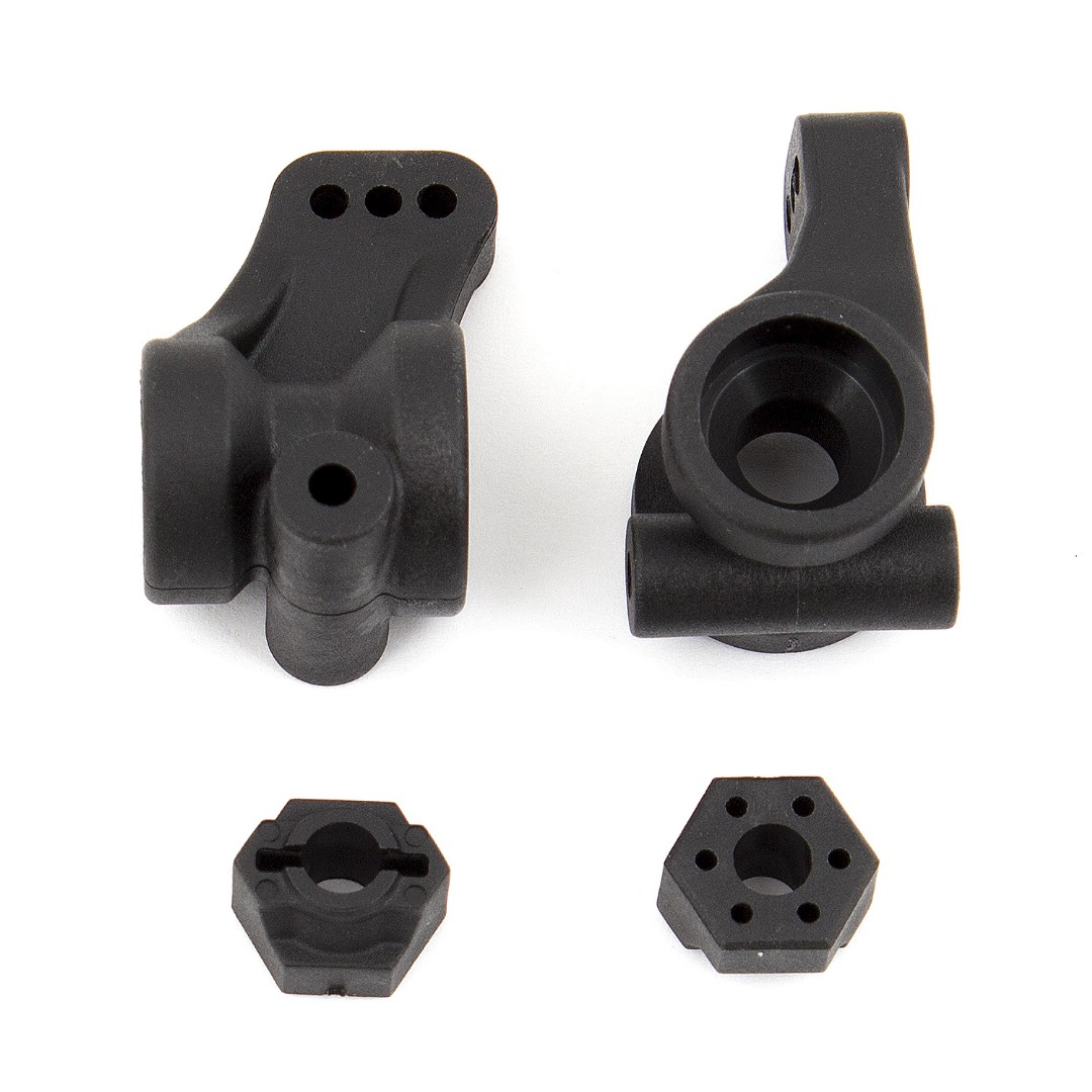 Team Associated Rear Hubs and Wheel Hexes