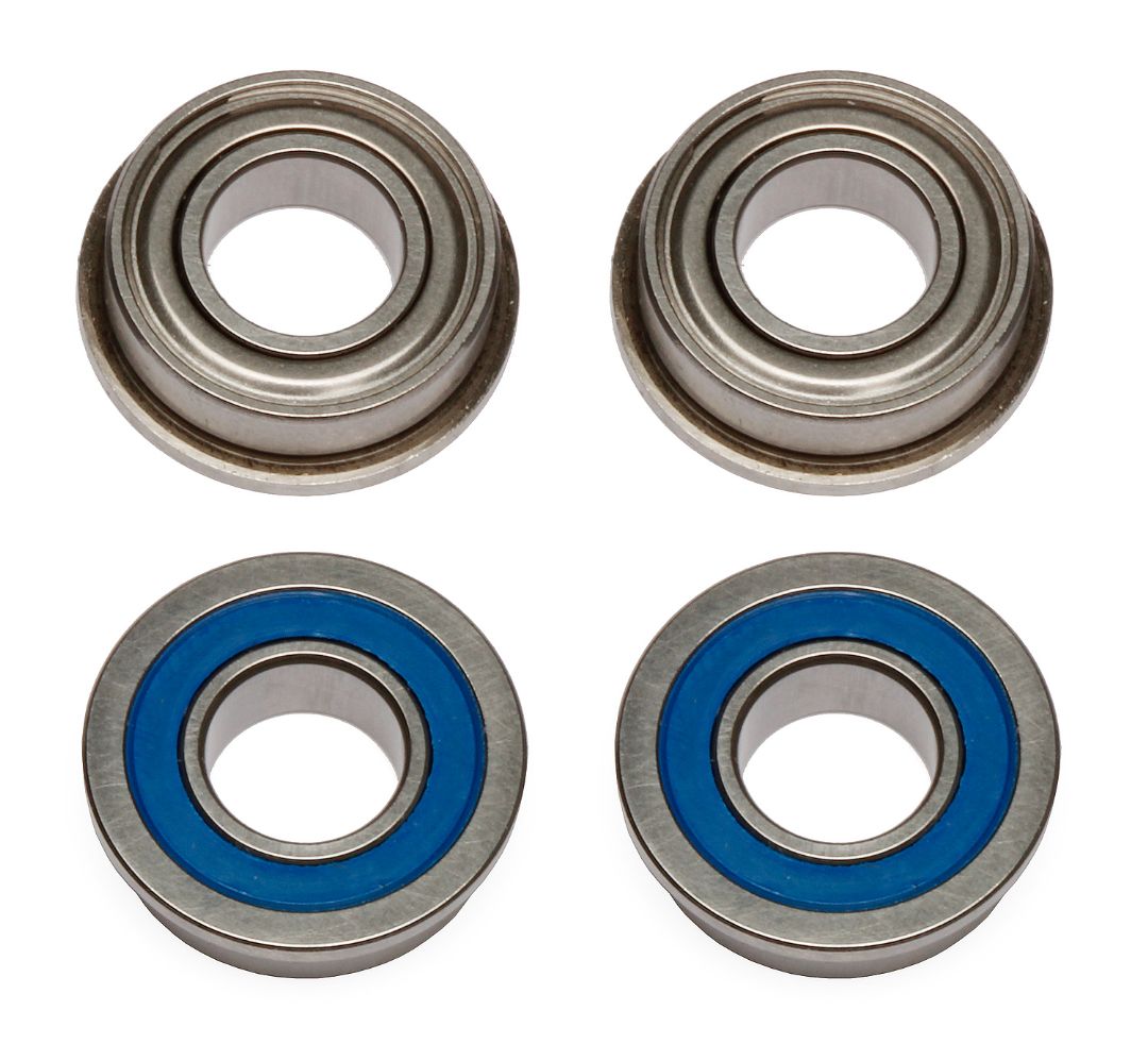 Team Associated FT Bearings, 8x16x5 mm, Flanged - Click Image to Close