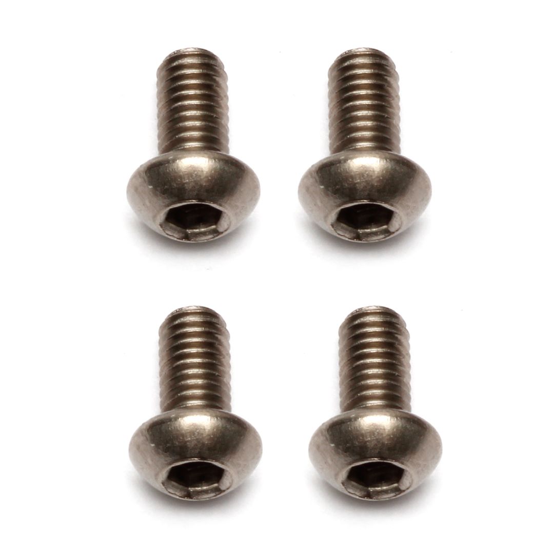 Team Associated Ti Screws, 3x6 mm BHCS