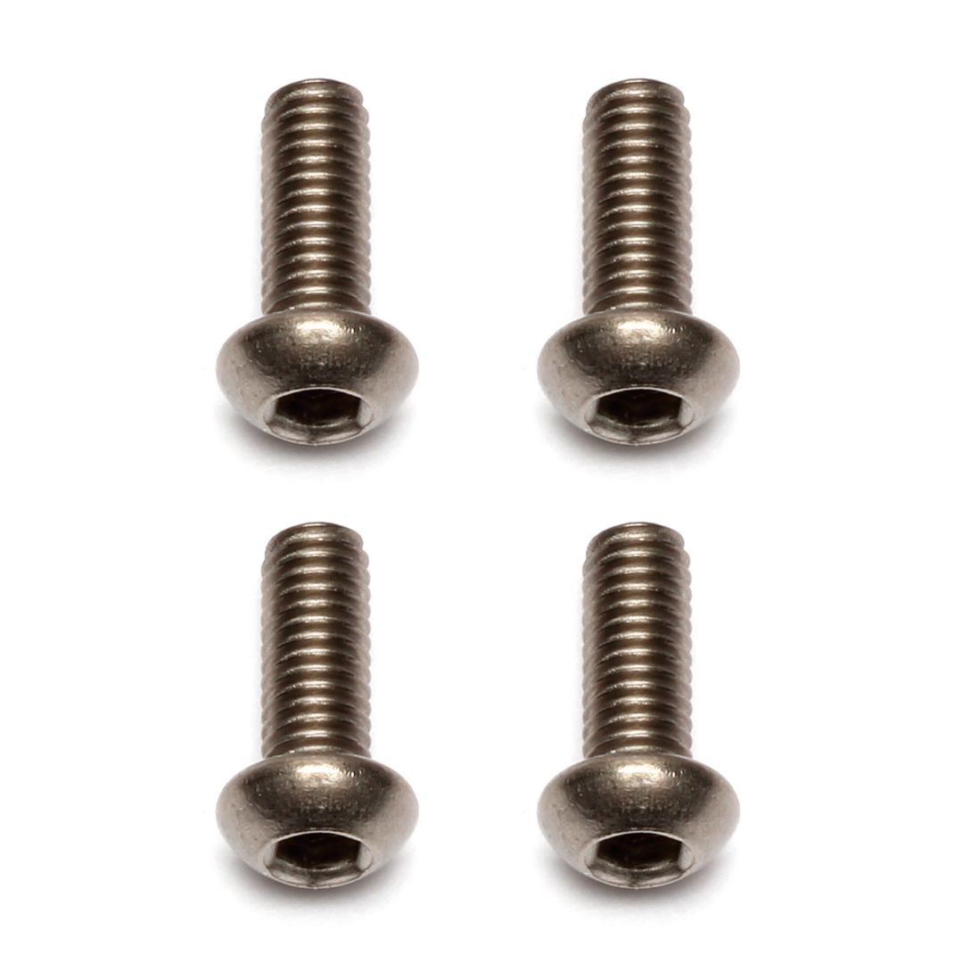 Team Associated Ti Screws, 3x8 mm BHCS