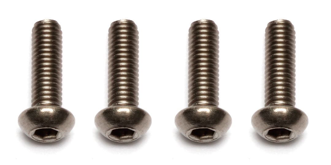 Team Associated Ti Screws, 3x10 mm BHCS