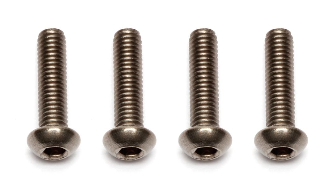 Team Associated Ti Screws, 3x12 mm BHCS