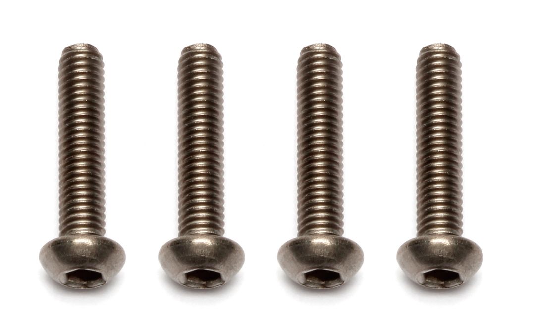 Team Associated Ti Screws, 3x14 mm BHCS