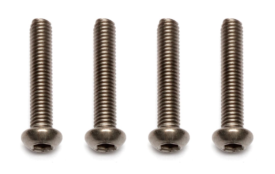 Team Associated Ti Screws, 3x16 mm BHCS