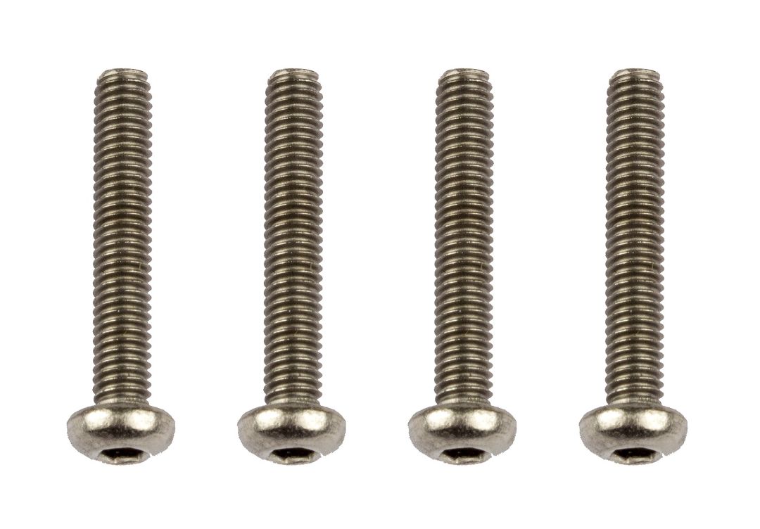 Team Associated Ti Screws, M3x18 mm BHCS