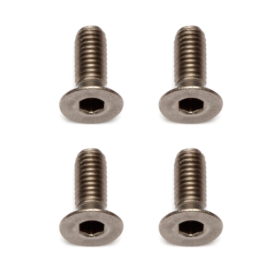 Team Associated Ti Screws, 3x8 mm FHCS