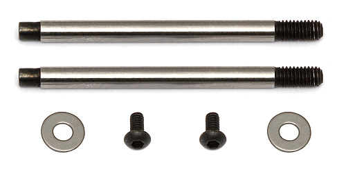 Team Associated 3x21mm V2 Chr Screw Mount Buggy Front Shaft - Click Image to Close