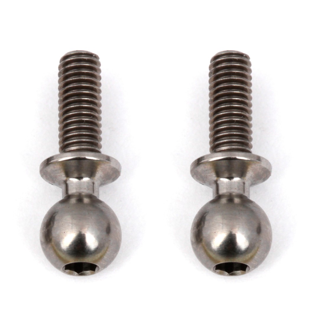 Team Associated HD Ti Ballstuds, 8mm