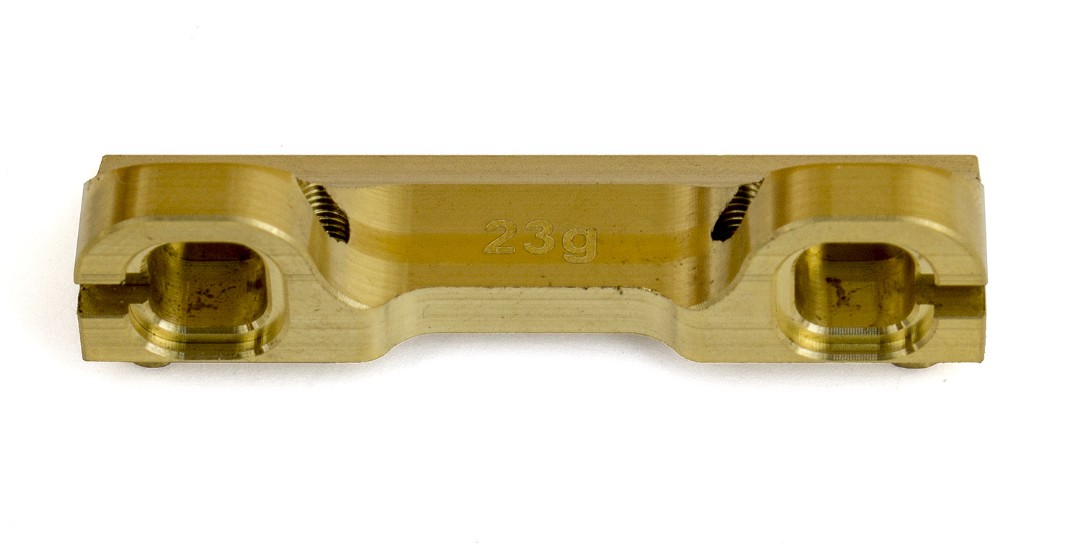 Team Associated B6.1 FT Brass Arm Mount C - Click Image to Close