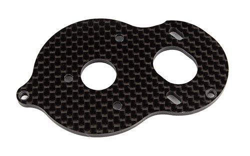 Team Associated RC10B6.1 FT Carbon Fiber Standup Motor Plate - Click Image to Close