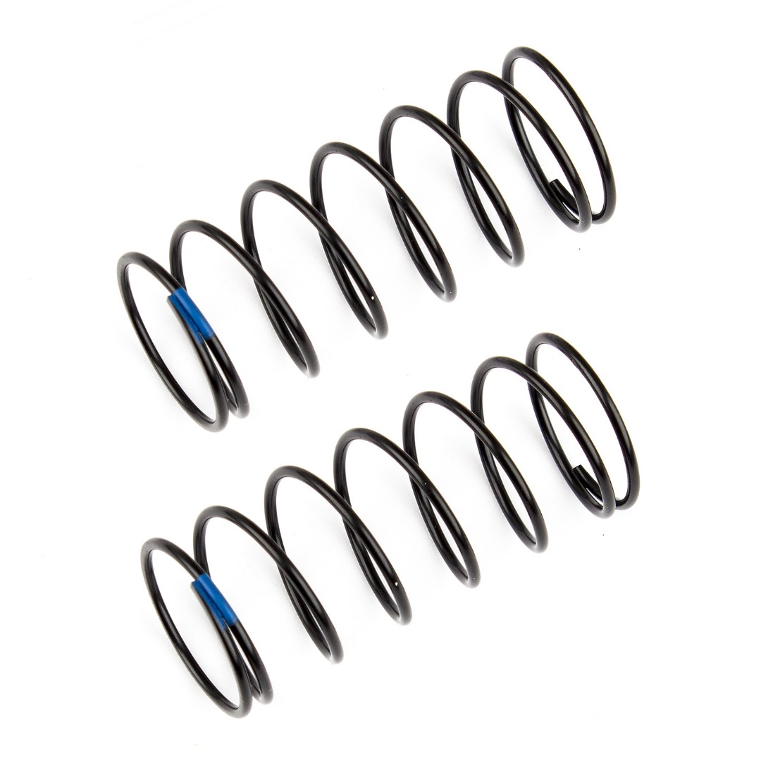 Team Associated Front Shock Springs, blue, 3.90 lb/in, L44mm