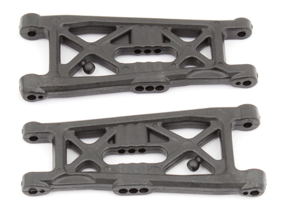 Team Associated RC10B6 FT Front Suspension Arms, flat - Click Image to Close