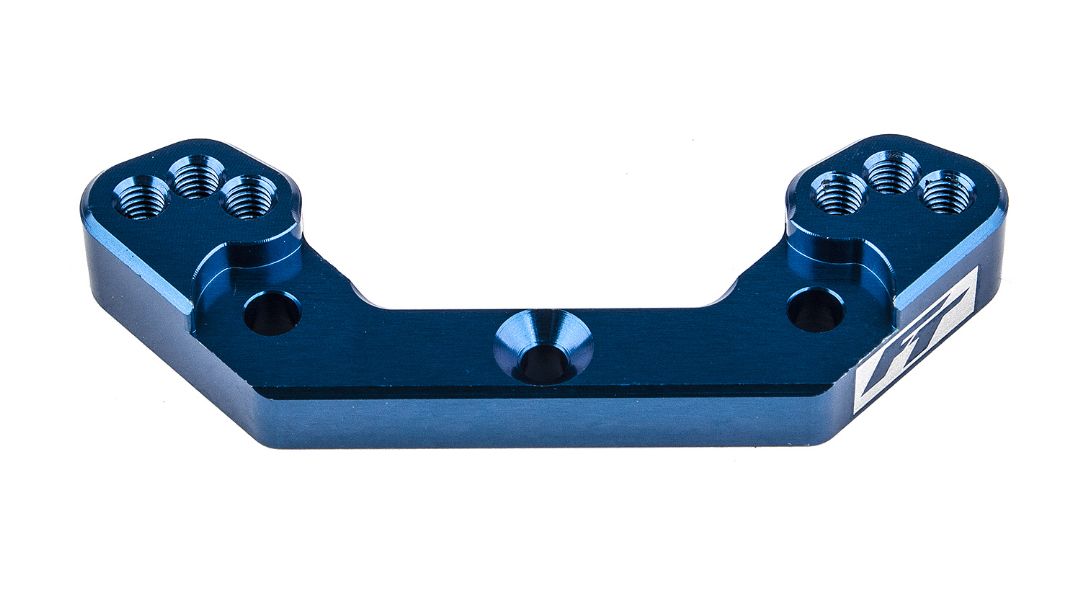 Team Associated RC10B6.2 FT Rear Ballstud Mount +2mm, Blue - Click Image to Close