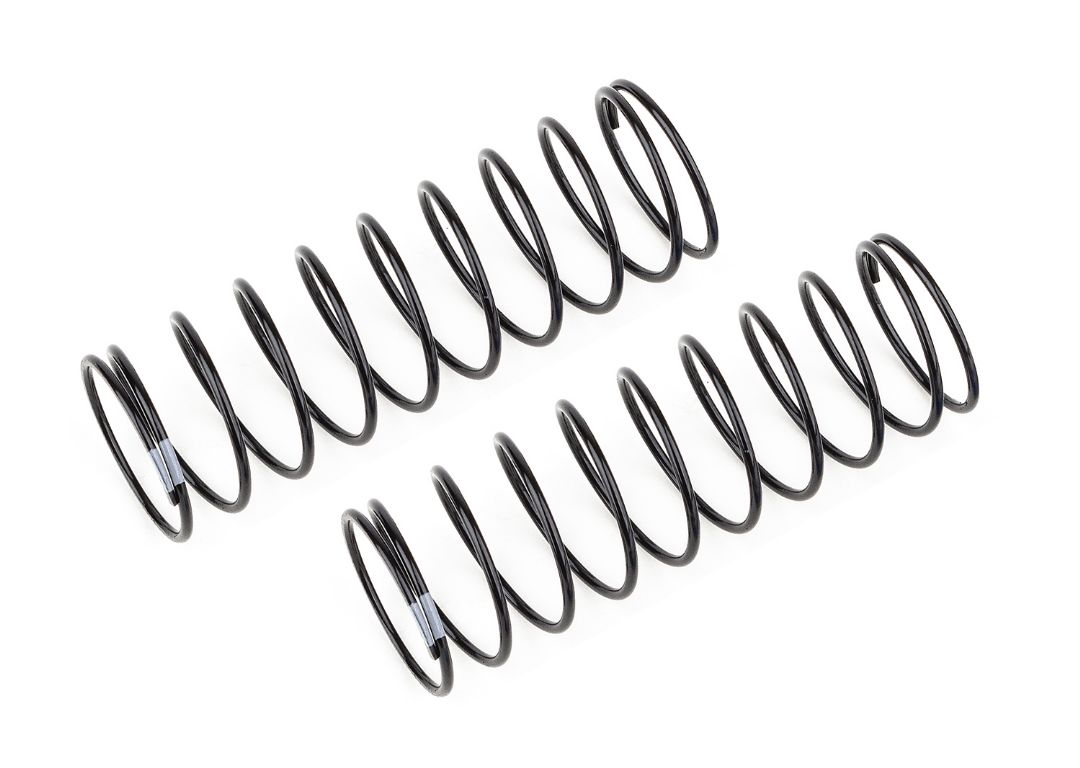 Team Associated 13mm Rear Shock Springs, gray 2.0lb/in