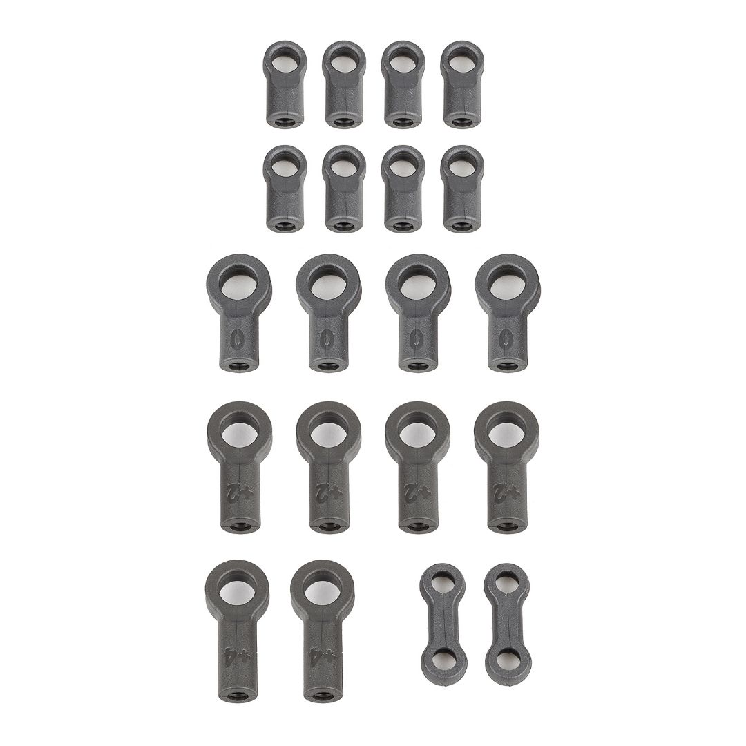 Team Associated RC10B6.4 13mm Shock Rod End Set - Click Image to Close