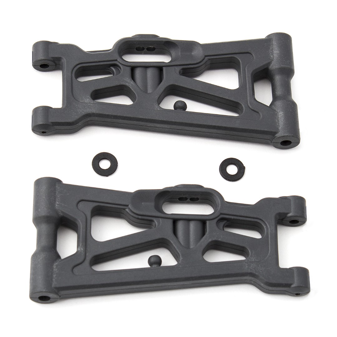 Team Associated B64 Front Arms, hard - Click Image to Close
