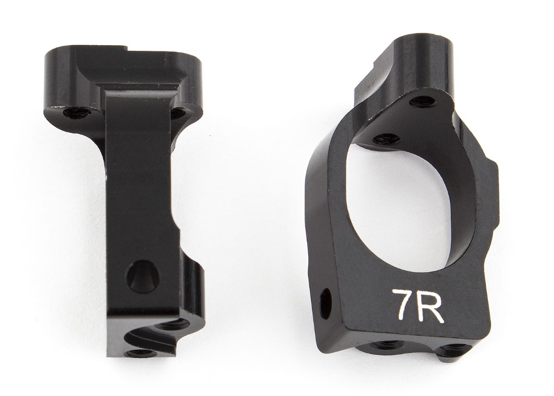 Team Associated B64 Aluminum Caster Blocks, 7Â°