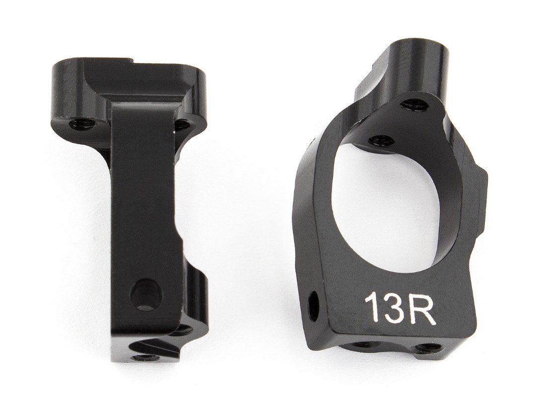 Team Associated B64 Aluminum Caster Blocks, 13Â°