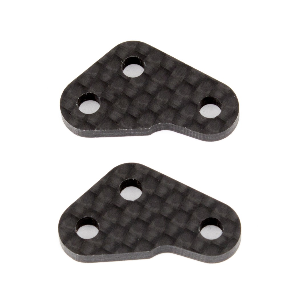 Team Associated FT B64 WC Steering Arms V2, graphite - Click Image to Close