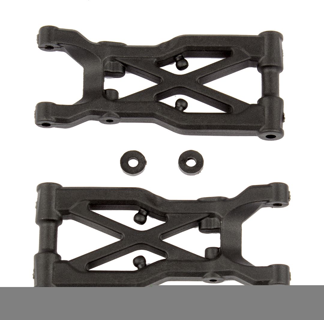 Team Associated RC10B74 Rear Suspension Arms - Click Image to Close