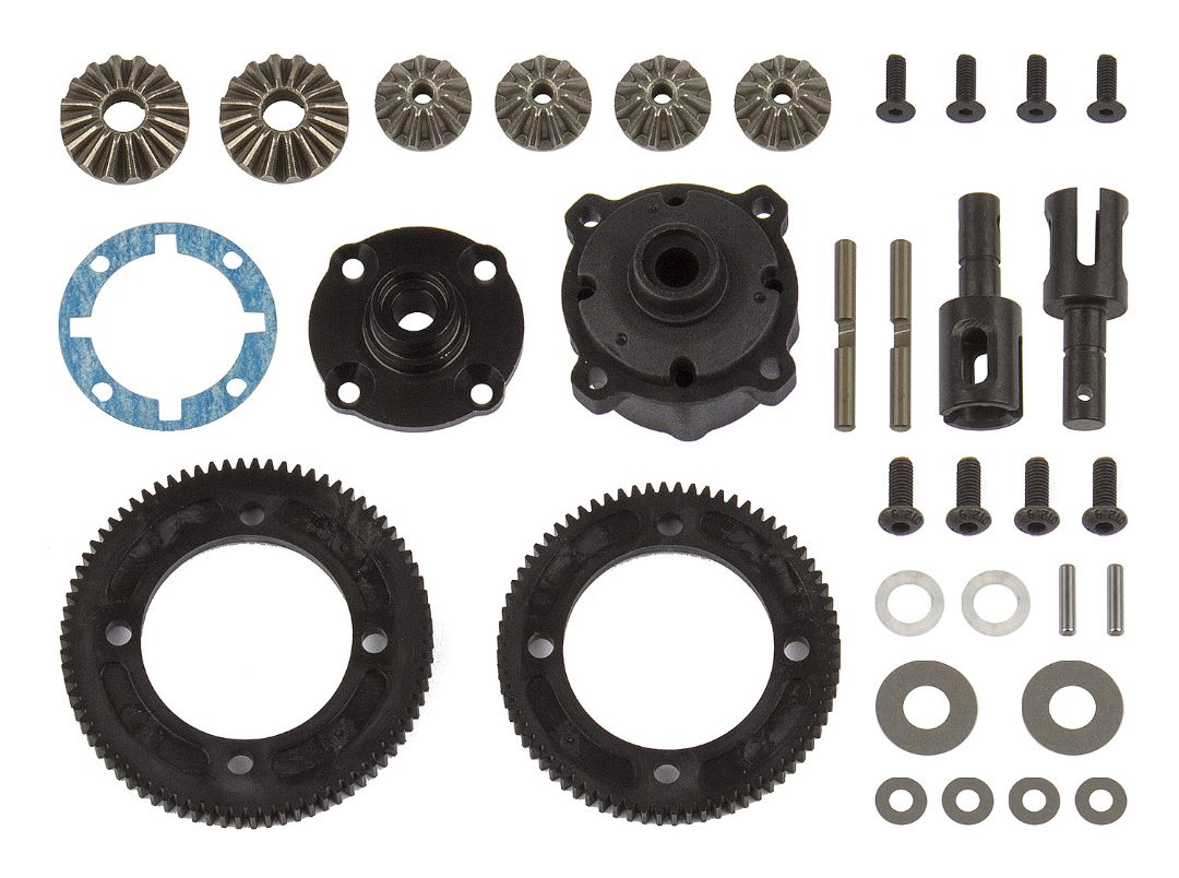 Team Associated RC10B74 Differential Set, center - Click Image to Close