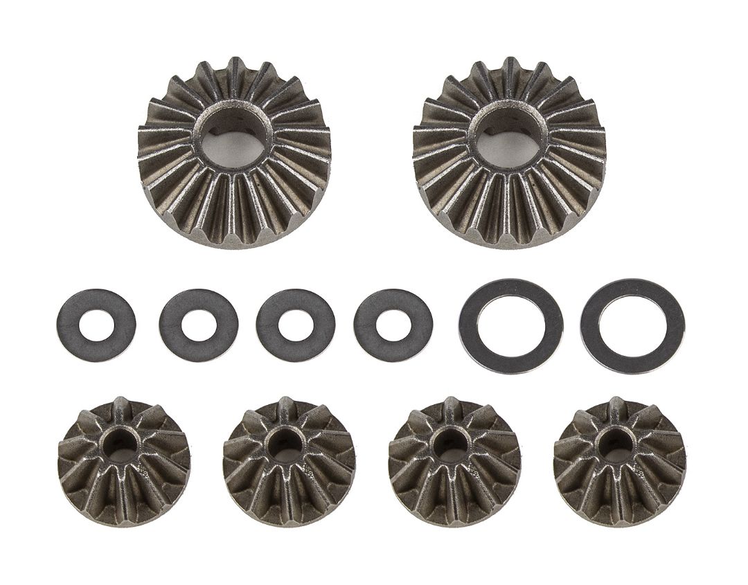 Team Associated RC10B74 FT LTC Differential Rebuild Set, Metal