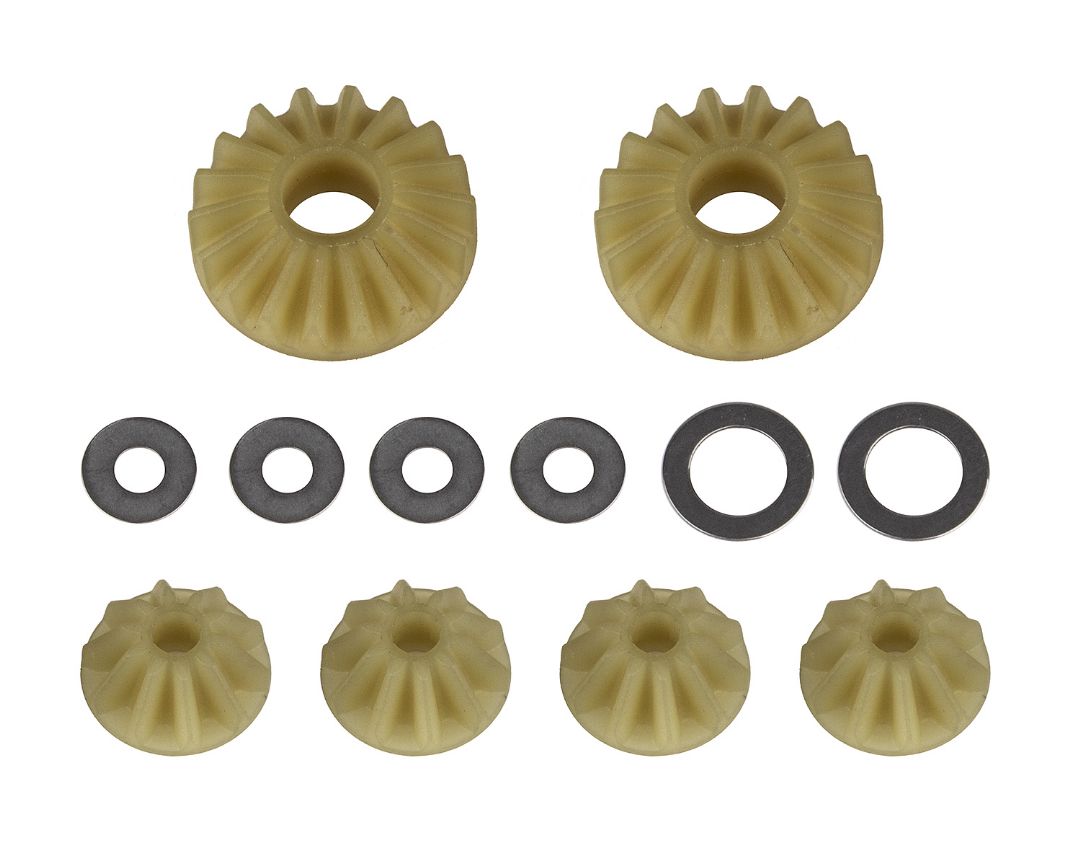 Team Associated RC10B74 FT LTC Differential Rebuild Set, Plastic - Click Image to Close