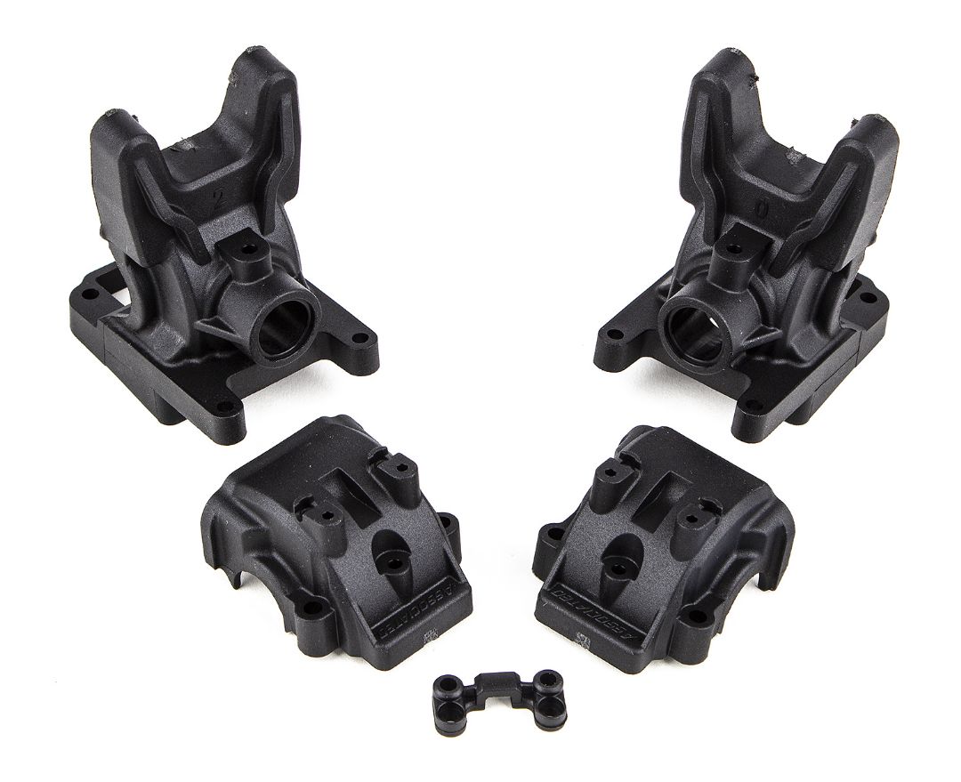 Team Associated RC10B74.2 Front Gearboxes, 0 And 2 Diff Heights