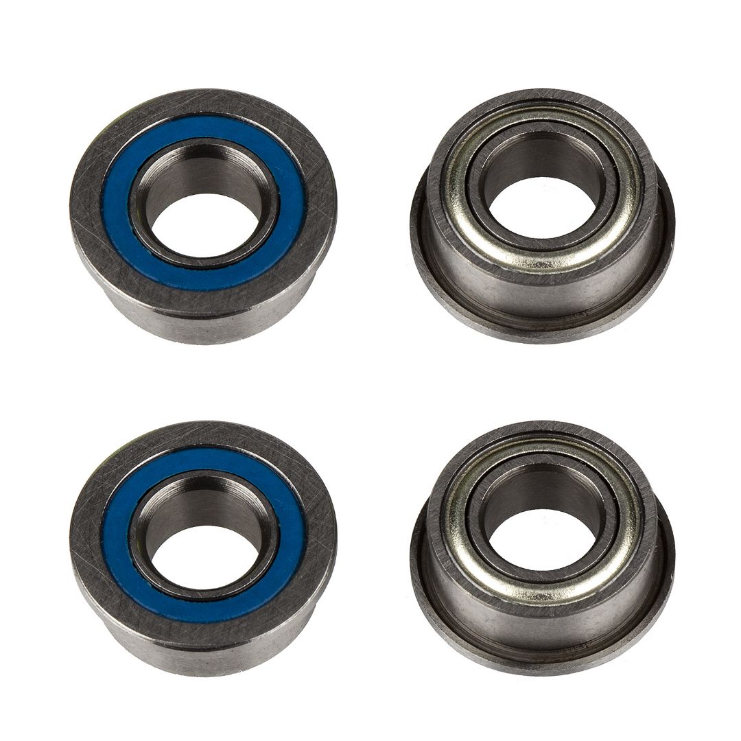 Team Associated FT Bearings, 5 x 10 x 4mm, Flanged