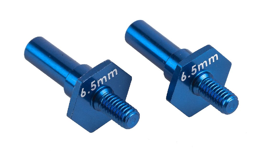 Team Associated RC10B7 Front Axle, 6.5mm - Click Image to Close