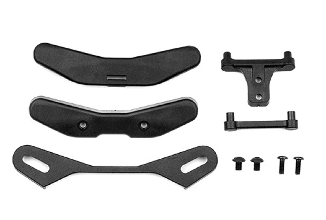 Team Associated RC10B7 Shock Tower Cover And Upper Wing Mount Se