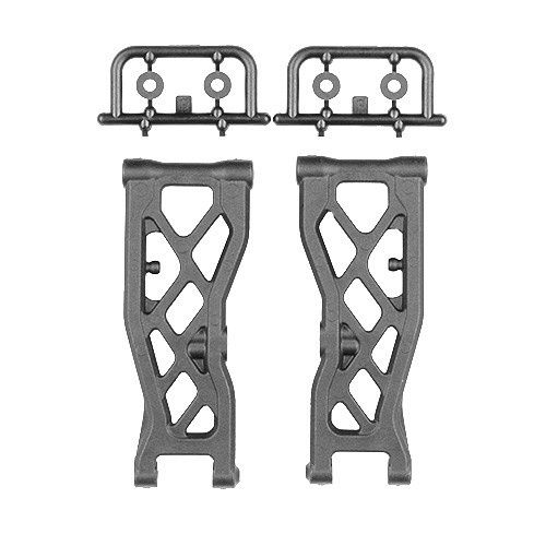 Team Associated RC10T84 FT Carbon Front Suspension Arms, 88.5mm